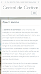 Mobile Screenshot of centraldecortinas.com.br